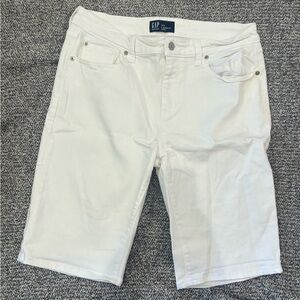 GAP Men's White Denim Jean Shorts